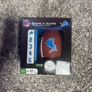 NFL Shake N' Score Dice Game with Blue and White Accents